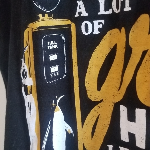 Vtg Pittsburgh Penguins Mario Lemieux tshirt - Picture 5 of 5